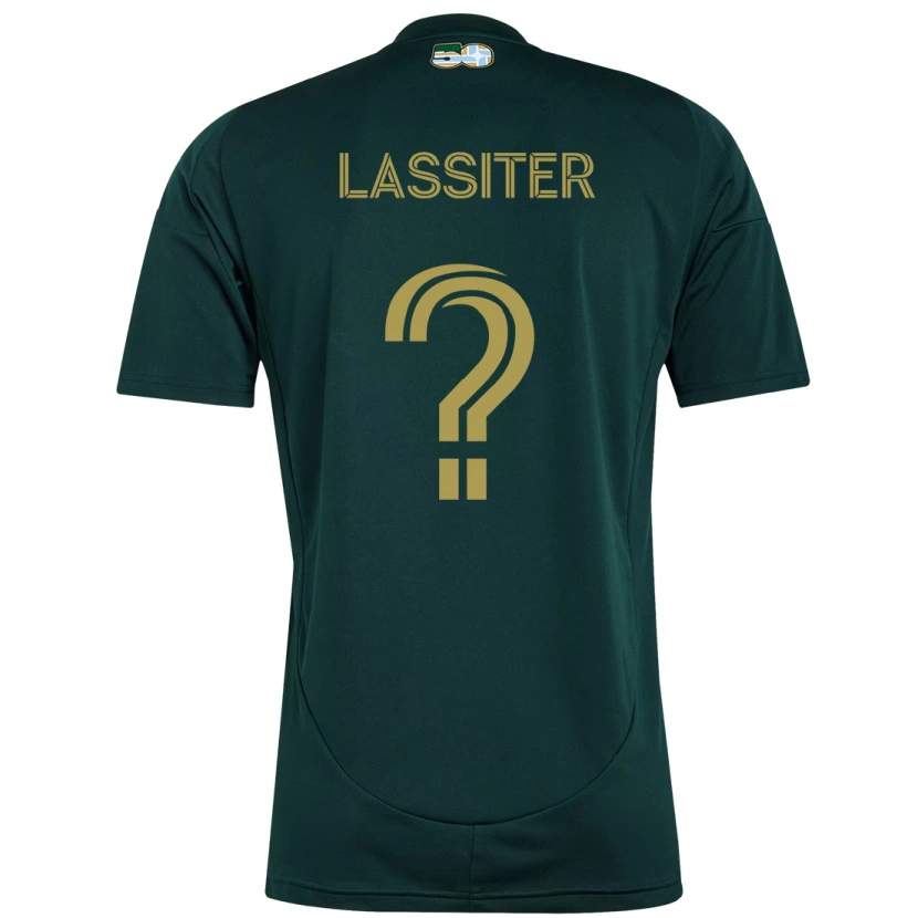 Danxen Pánské Ariel Lassiter #0 Béžová Zelená Domů Hráčské Dresy 2025/26 Dres