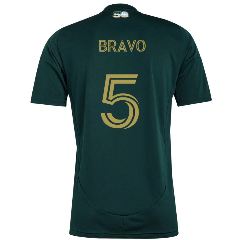Danxen Pánské Claudio Bravo #5 Béžová Zelená Domů Hráčské Dresy 2025/26 Dres