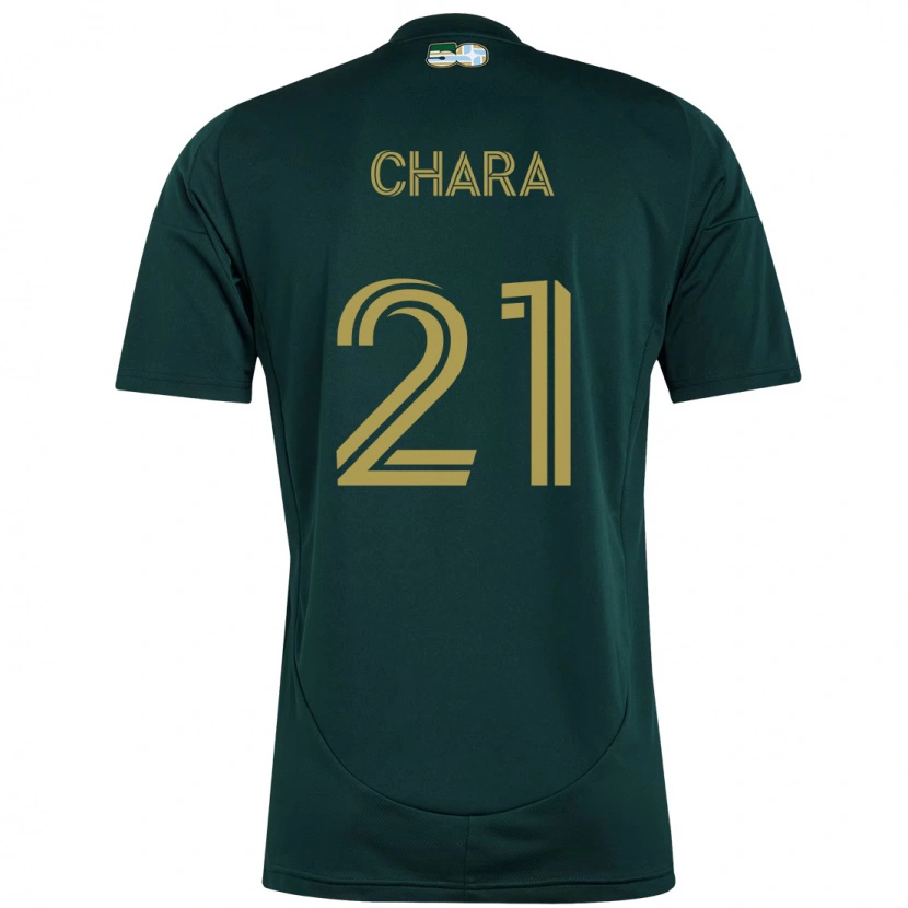 Danxen Pánské Diego Chará #21 Béžová Zelená Domů Hráčské Dresy 2025/26 Dres
