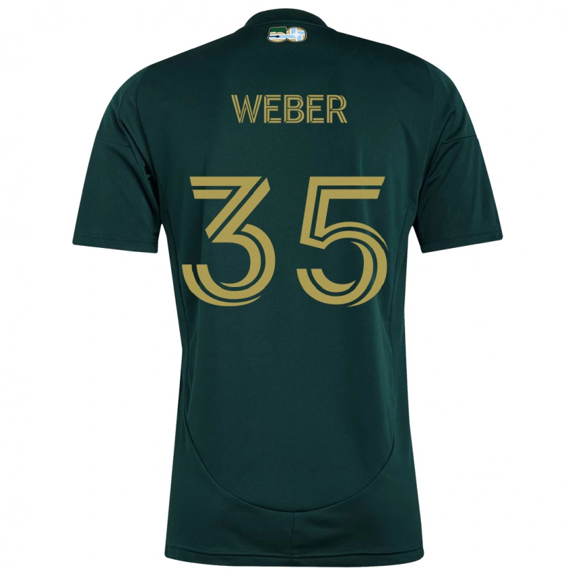 Danxen Pánské Tristan Weber #35 Béžová Zelená Domů Hráčské Dresy 2025/26 Dres