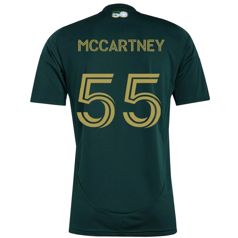 Danxen Pánské Dawson Mccartney #55 Béžová Zelená Domů Hráčské Dresy 2025/26 Dres