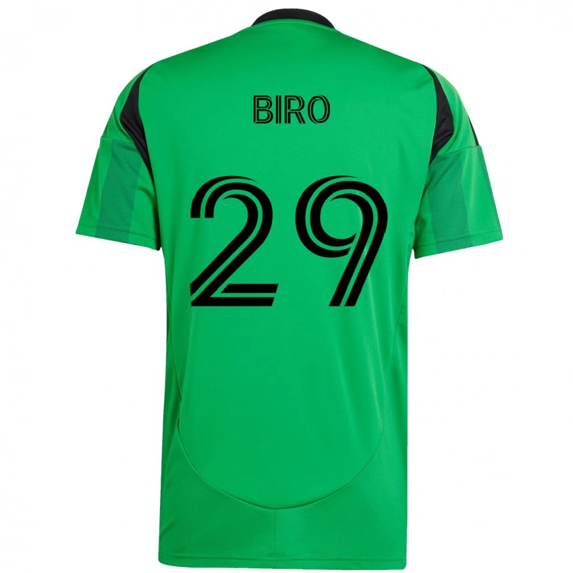 Danxen Pánské Guilherme Biro #29 Bílá Zelená Domů Hráčské Dresy 2025/26 Dres