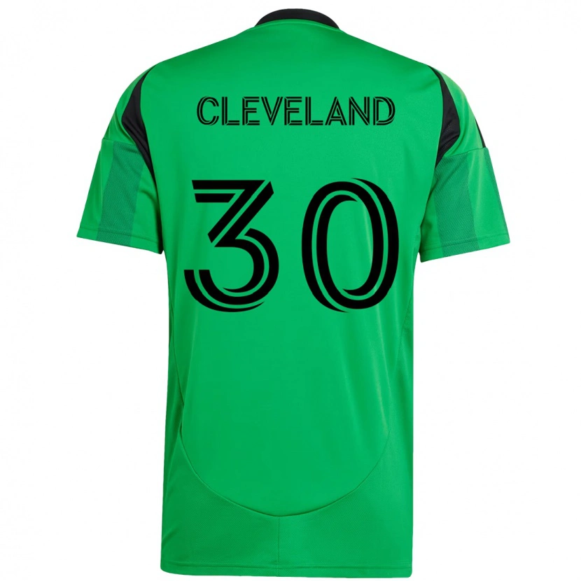 Danxen Pánské Stefan Cleveland #30 Bílá Zelená Domů Hráčské Dresy 2025/26 Dres