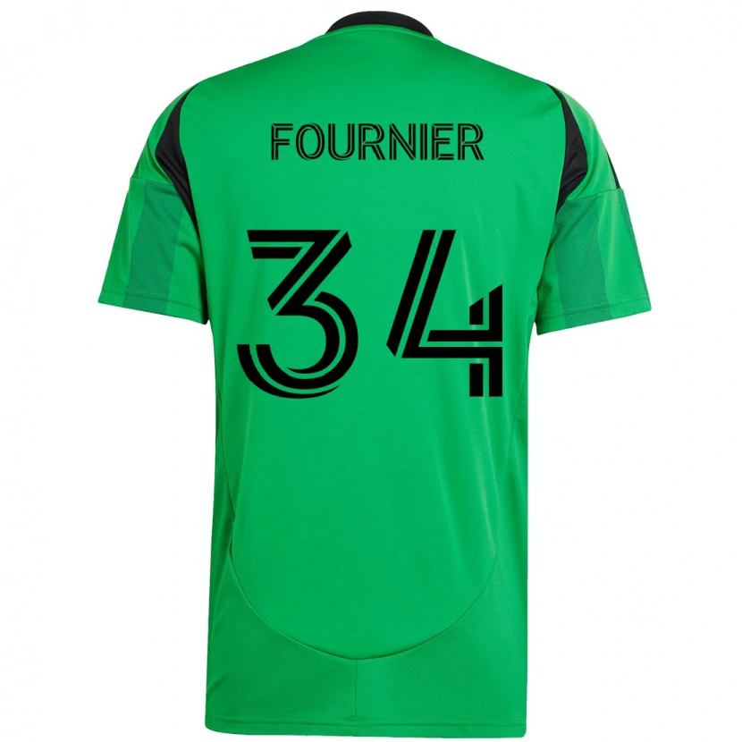 Danxen Pánské Drake Fournier #34 Bílá Zelená Domů Hráčské Dresy 2025/26 Dres