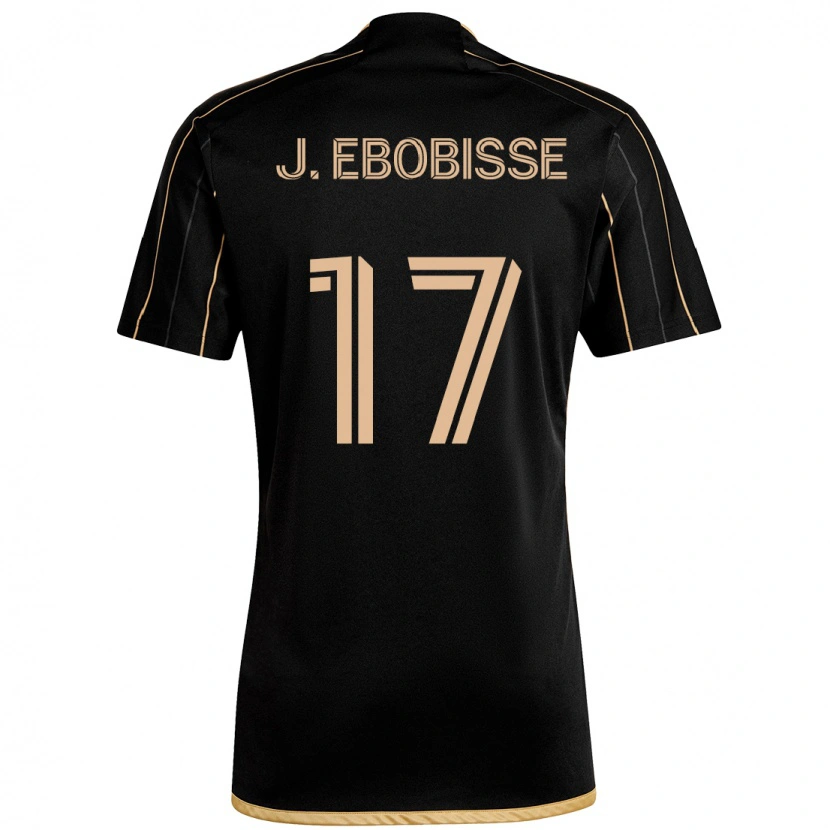Danxen Pánské Jeremy Ebobisse #17 Bílá Hnědá Domů Hráčské Dresy 2025/26 Dres