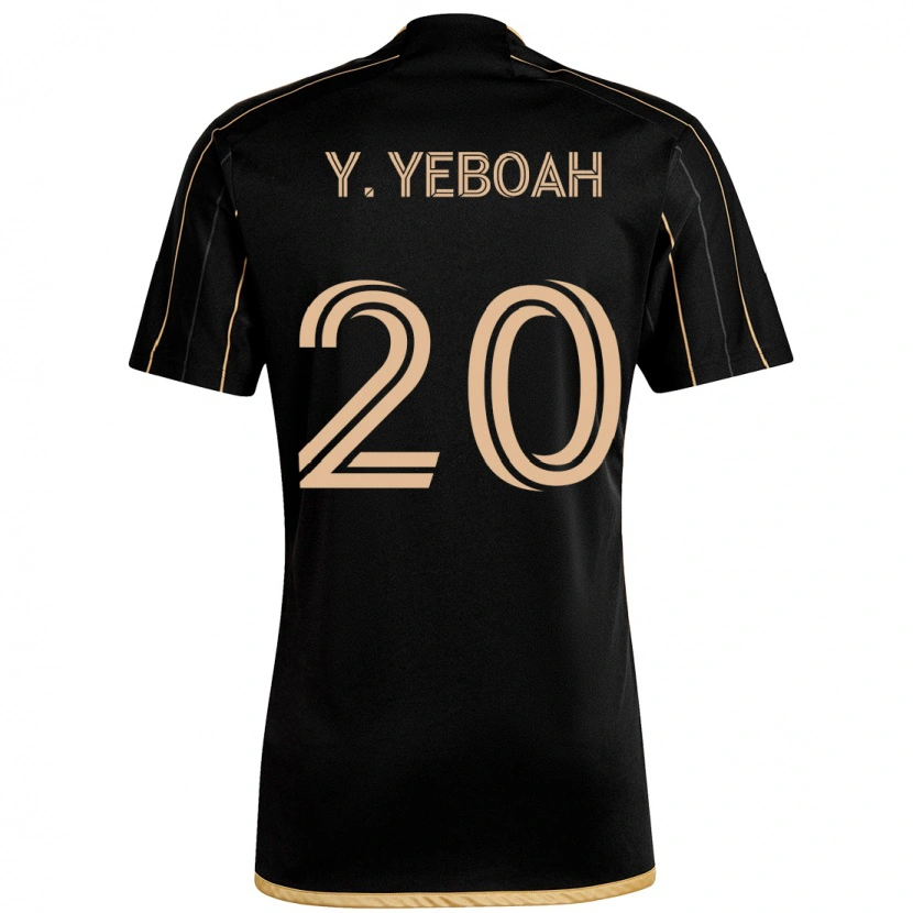 Danxen Pánské Yaw Yeboah #20 Bílá Hnědá Domů Hráčské Dresy 2025/26 Dres