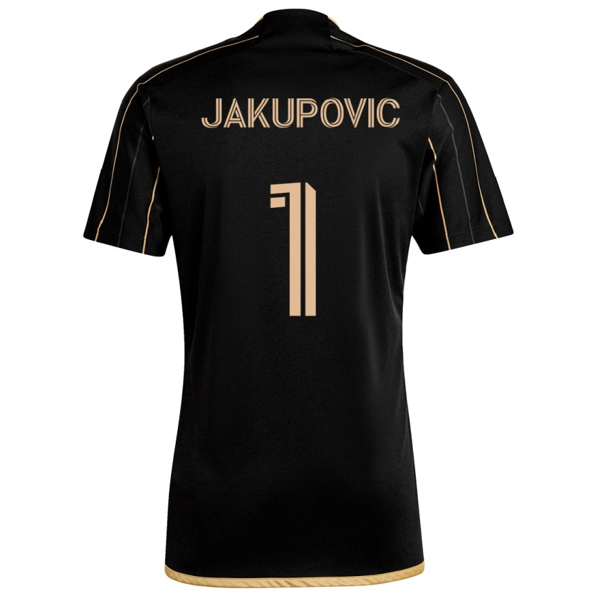 Danxen Pánské Eldin Jakupovic #1 Bílá Hnědá Domů Hráčské Dresy 2025/26 Dres