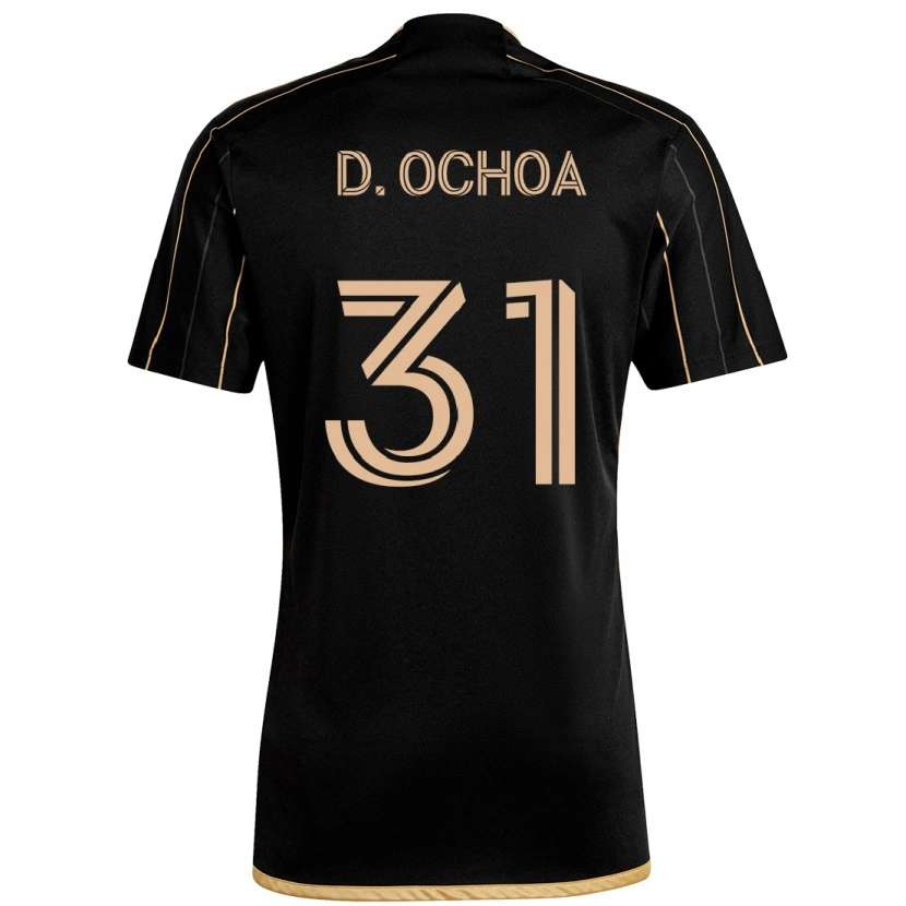 Danxen Pánské David Ochoa #31 Bílá Hnědá Domů Hráčské Dresy 2025/26 Dres