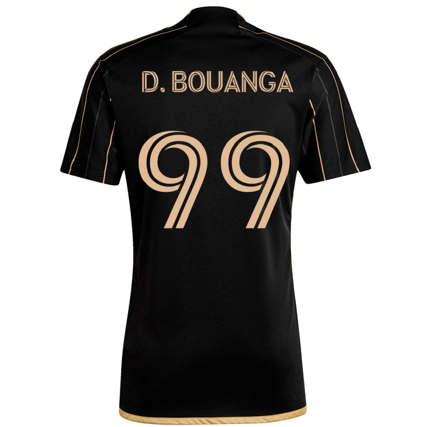 Danxen Pánské Denis Bouanga #99 Bílá Hnědá Domů Hráčské Dresy 2025/26 Dres