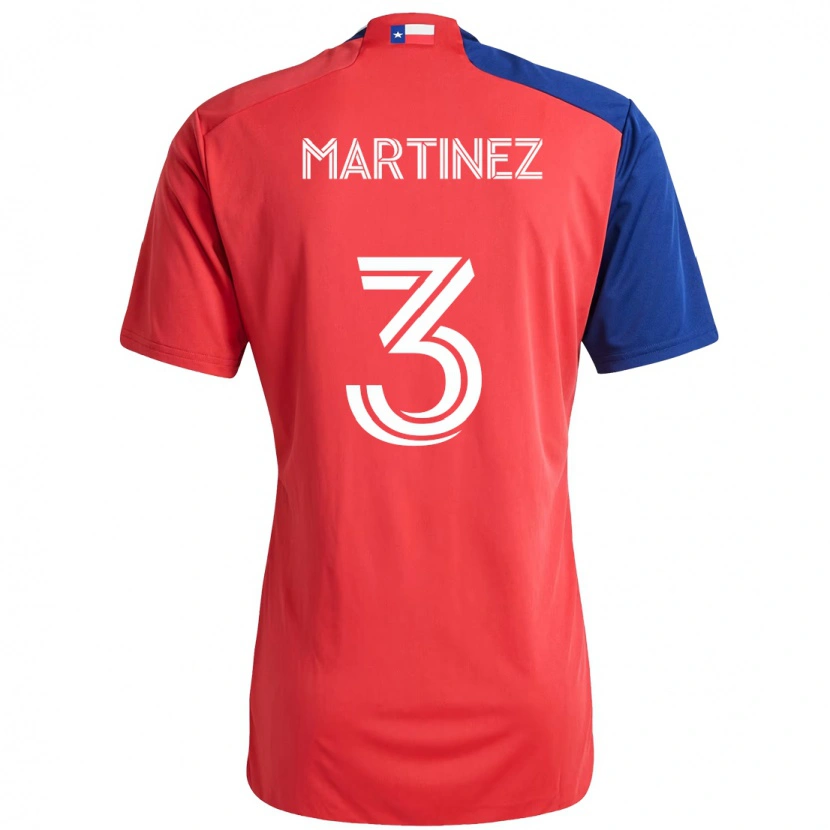 Danxen Pánské José Antonio Martínez #3 Světle Modrá Červená Domů Hráčské Dresy 2025/26 Dres