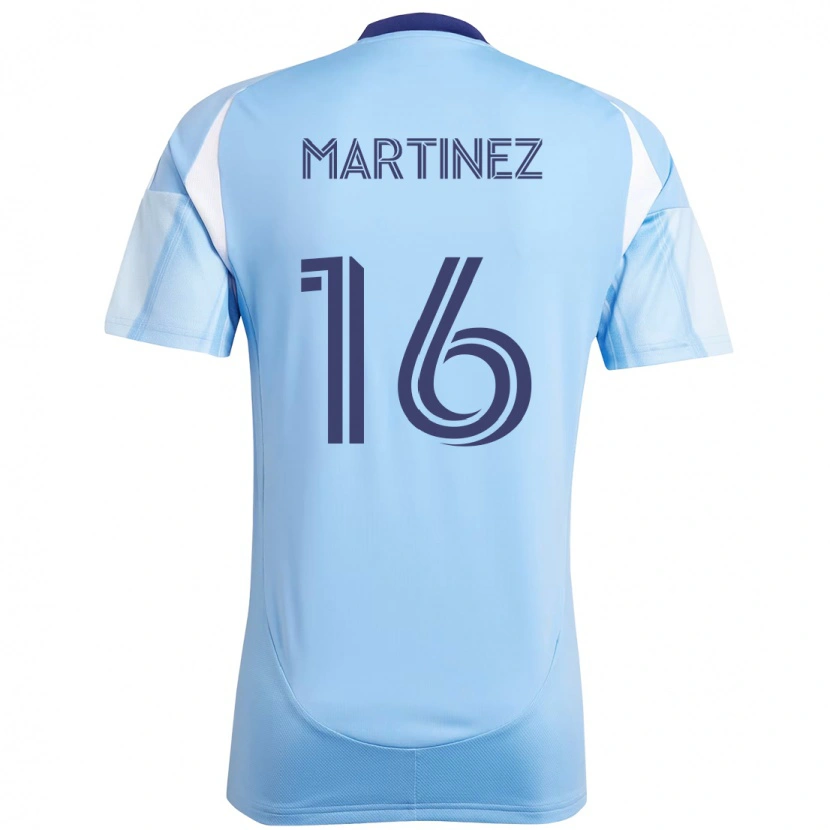 Danxen Pánské Alonso Martínez #16 Černá Modrá Oranžová Domů Hráčské Dresy 2025/26 Dres