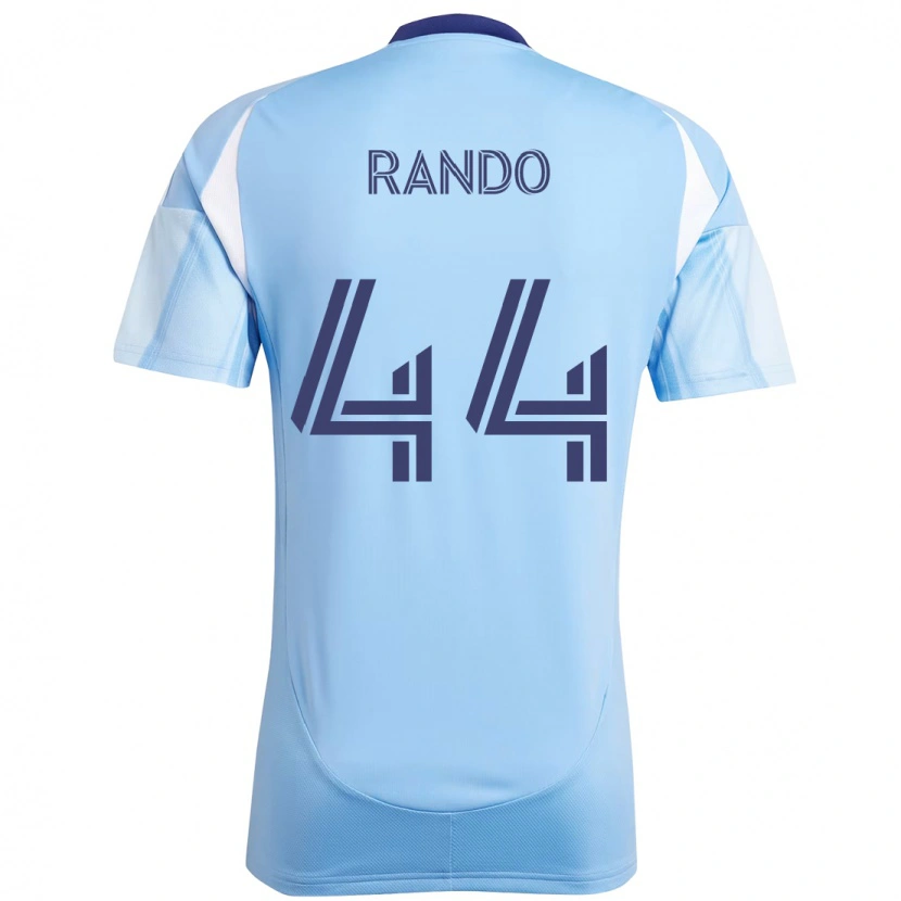 Danxen Pánské Alex Rando #44 Černá Modrá Oranžová Domů Hráčské Dresy 2025/26 Dres