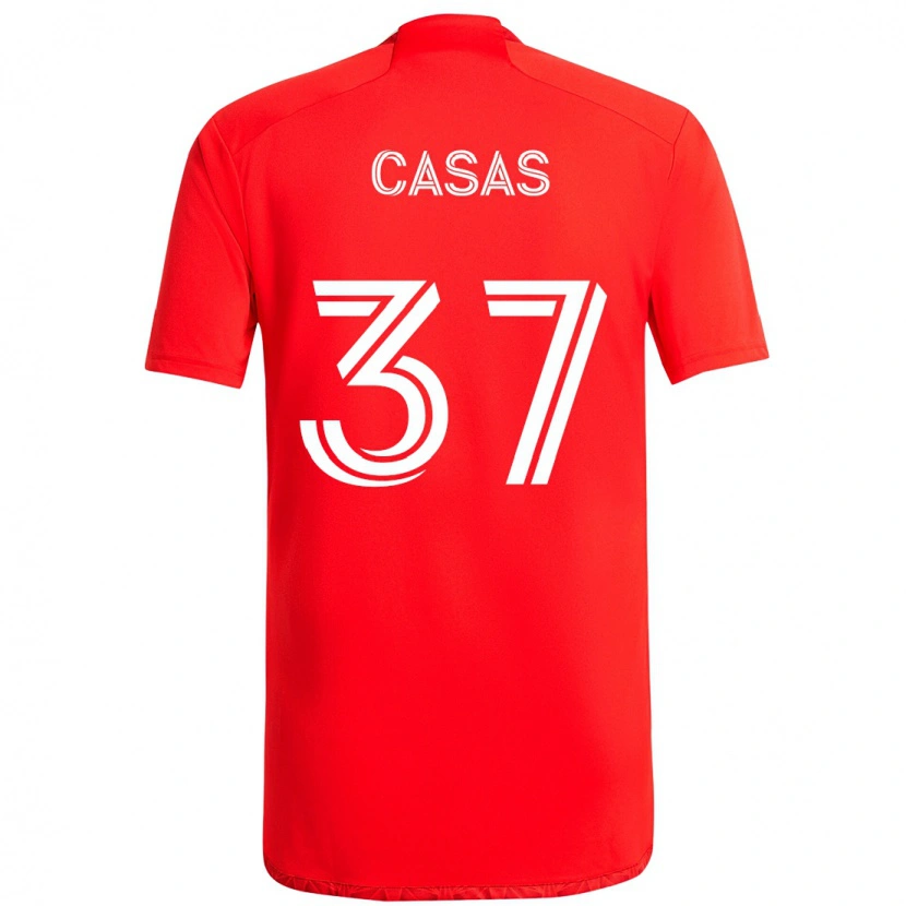 Danxen Pánské Javier Casas #37 Světle Nebesky Modrá Modrá Domů Hráčské Dresy 2025/26 Dres