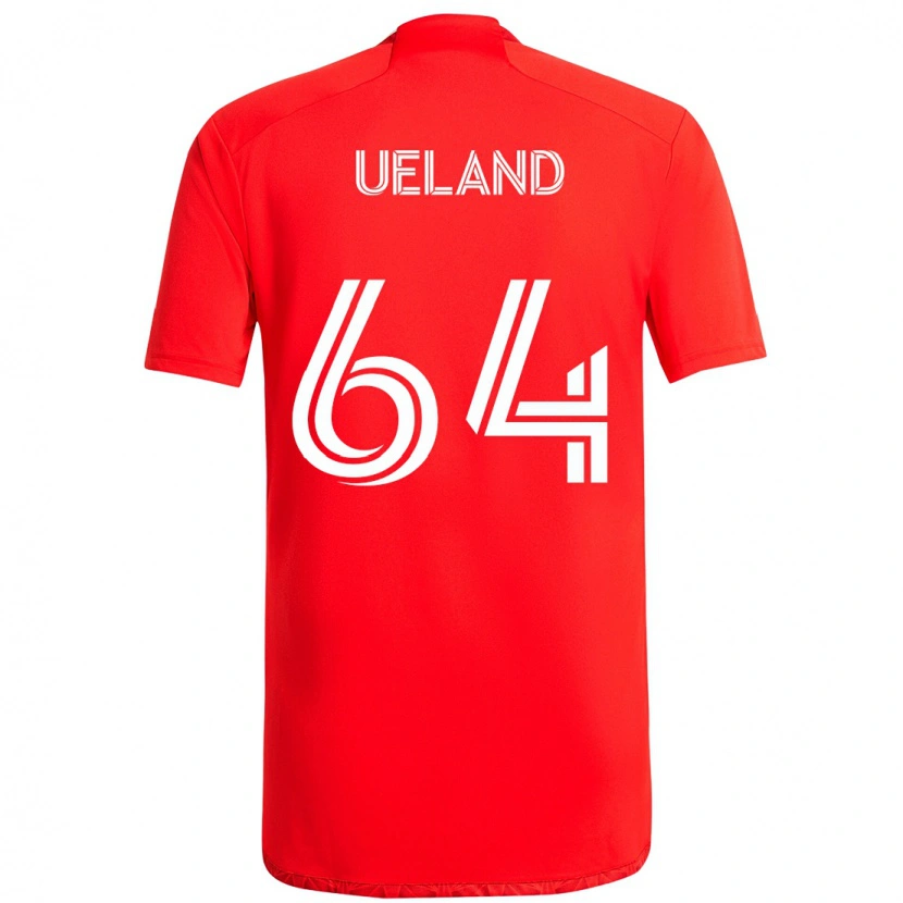 Danxen Pánské Andreas Ueland #64 Světle Nebesky Modrá Modrá Domů Hráčské Dresy 2025/26 Dres