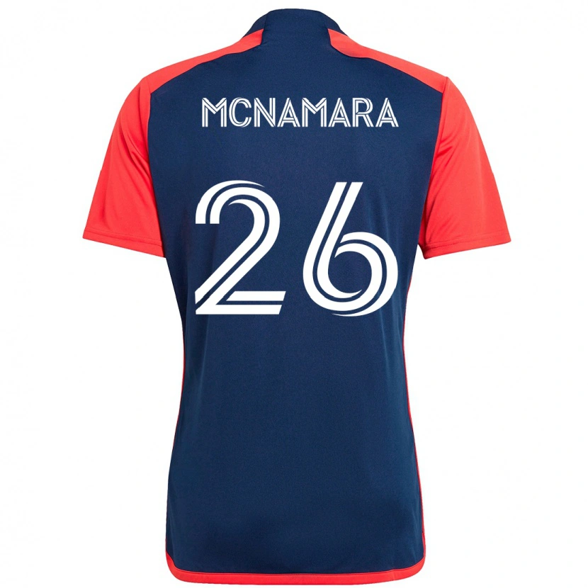 Danxen Pánské Tommy Mcnamara #26 Modrá Červená Domů Hráčské Dresy 2025/26 Dres