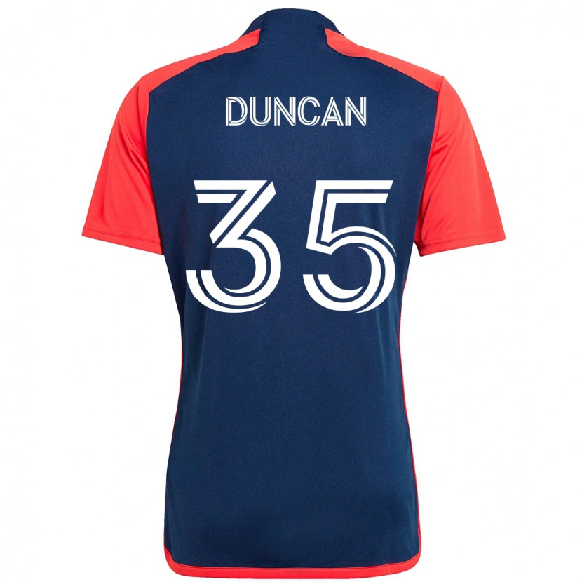 Danxen Pánské Nakye Greenidge-Duncan #35 Modrá Červená Domů Hráčské Dresy 2025/26 Dres