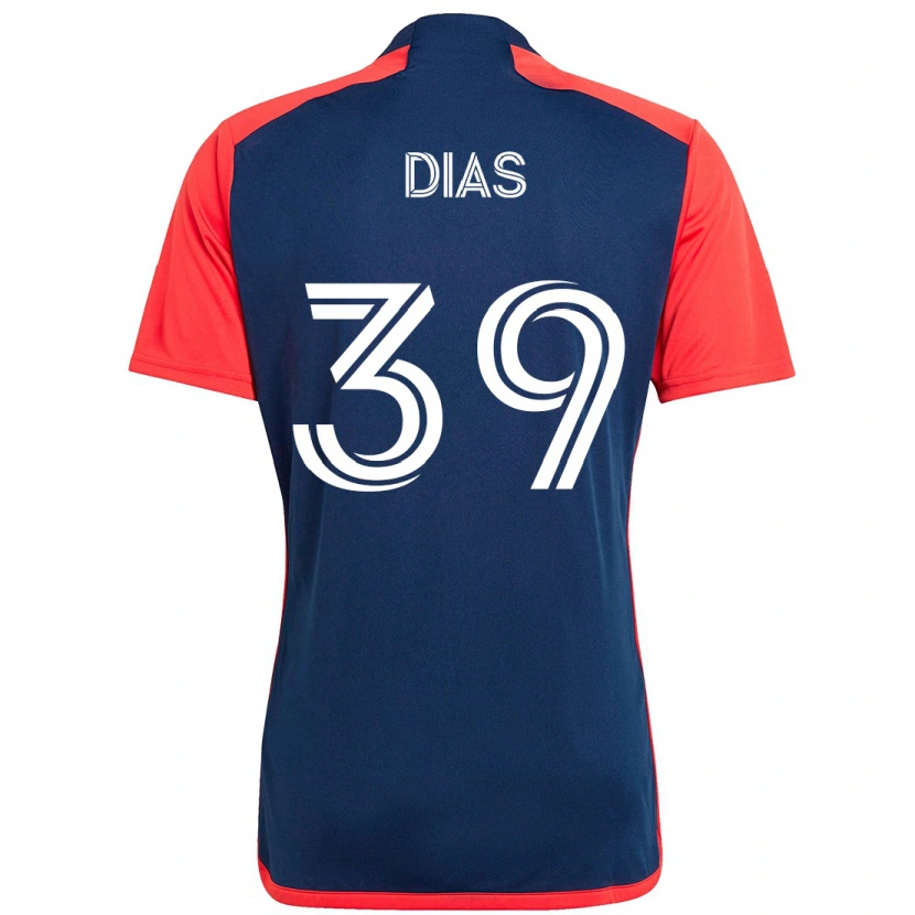 Danxen Pánské Marcos Dias #39 Modrá Červená Domů Hráčské Dresy 2025/26 Dres