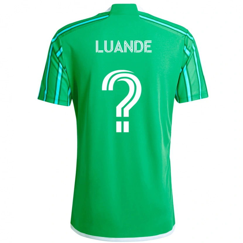 Danxen Pánské Michael Luande #0 Světle Modrá Domů Hráčské Dresy 2025/26 Dres