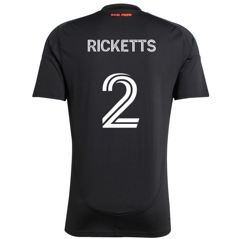 Danxen Pánské Jamar Ricketts #2 Bílá Červená Domů Hráčské Dresy 2025/26 Dres