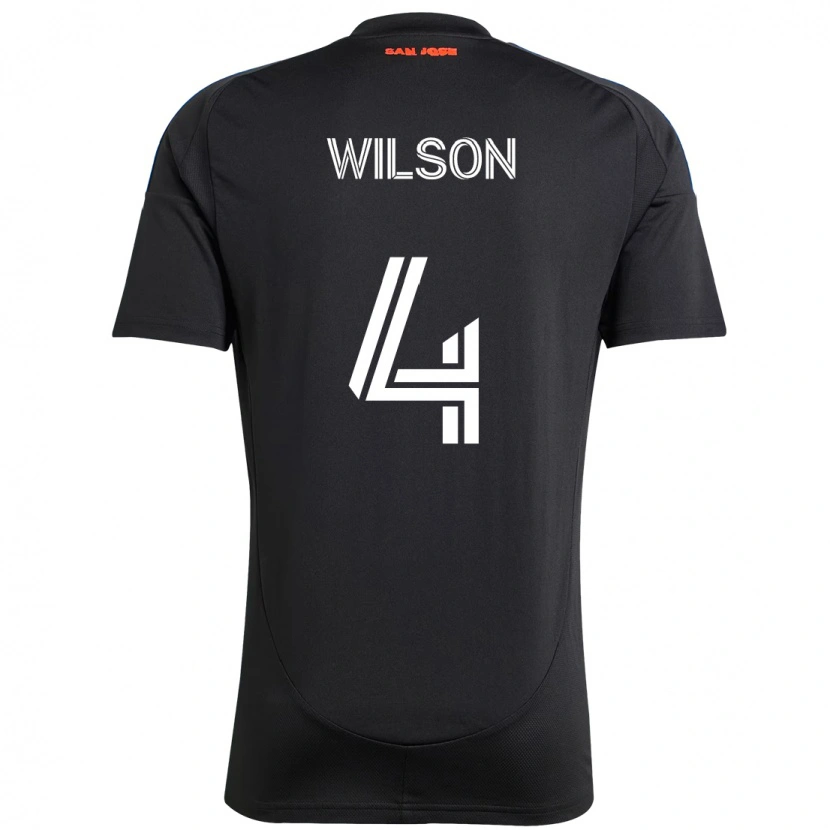 Danxen Pánské Bruno Wilson #4 Bílá Červená Domů Hráčské Dresy 2025/26 Dres