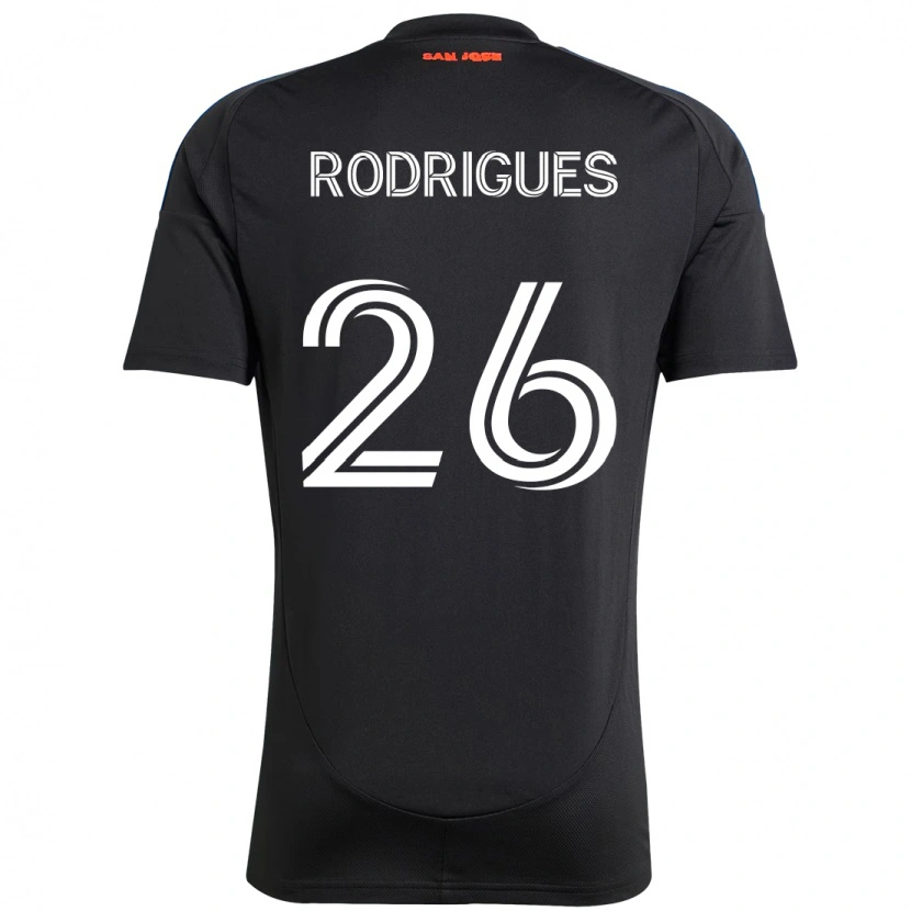 Danxen Pánské Rodrigues #26 Bílá Červená Domů Hráčské Dresy 2025/26 Dres