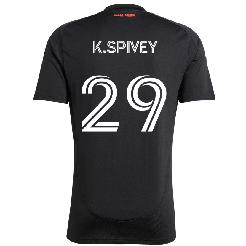 Danxen Pánské Kaedren Spivey #29 Bílá Červená Domů Hráčské Dresy 2025/26 Dres