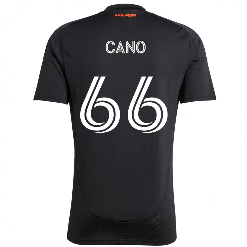 Danxen Pánské Alejandro Cano #66 Bílá Červená Domů Hráčské Dresy 2025/26 Dres