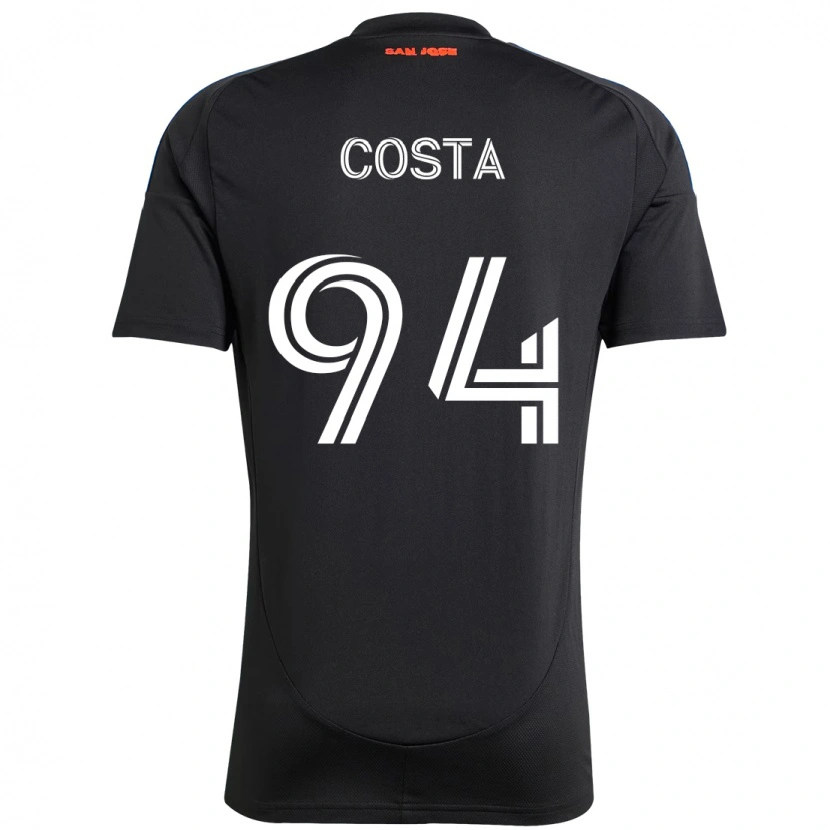 Danxen Pánské Vítor Costa #94 Bílá Červená Domů Hráčské Dresy 2025/26 Dres