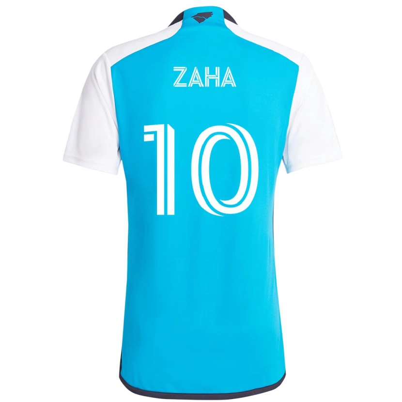 Danxen Pánské Wilfried Zaha #10 Černá Bílá Domů Hráčské Dresy 2025/26 Dres