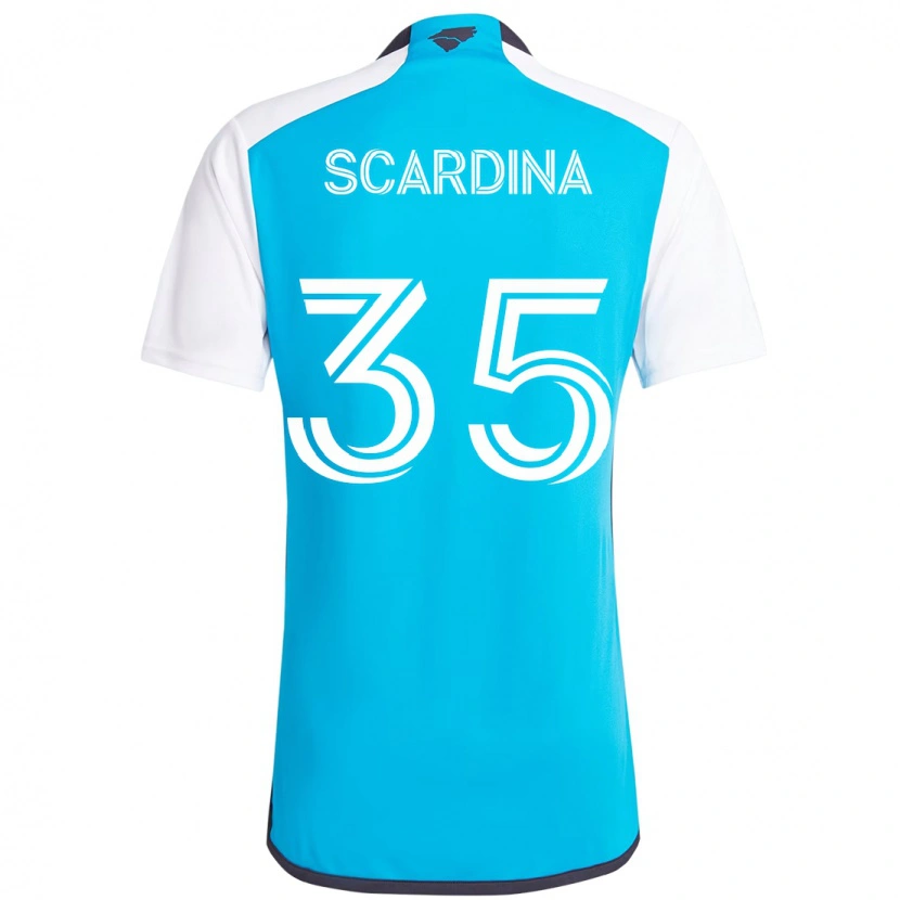 Danxen Pánské Nick Scardina #35 Černá Bílá Domů Hráčské Dresy 2025/26 Dres