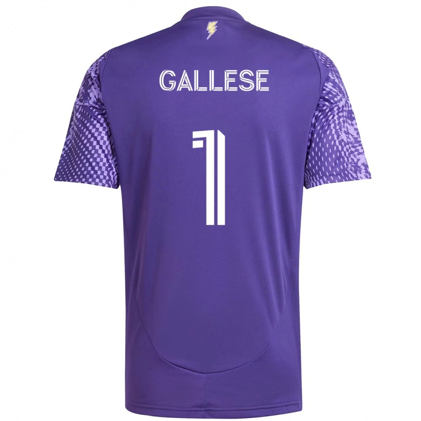 Danxen Pánské Pedro Gallese #1 Bílá Fialová Domů Hráčské Dresy 2025/26 Dres