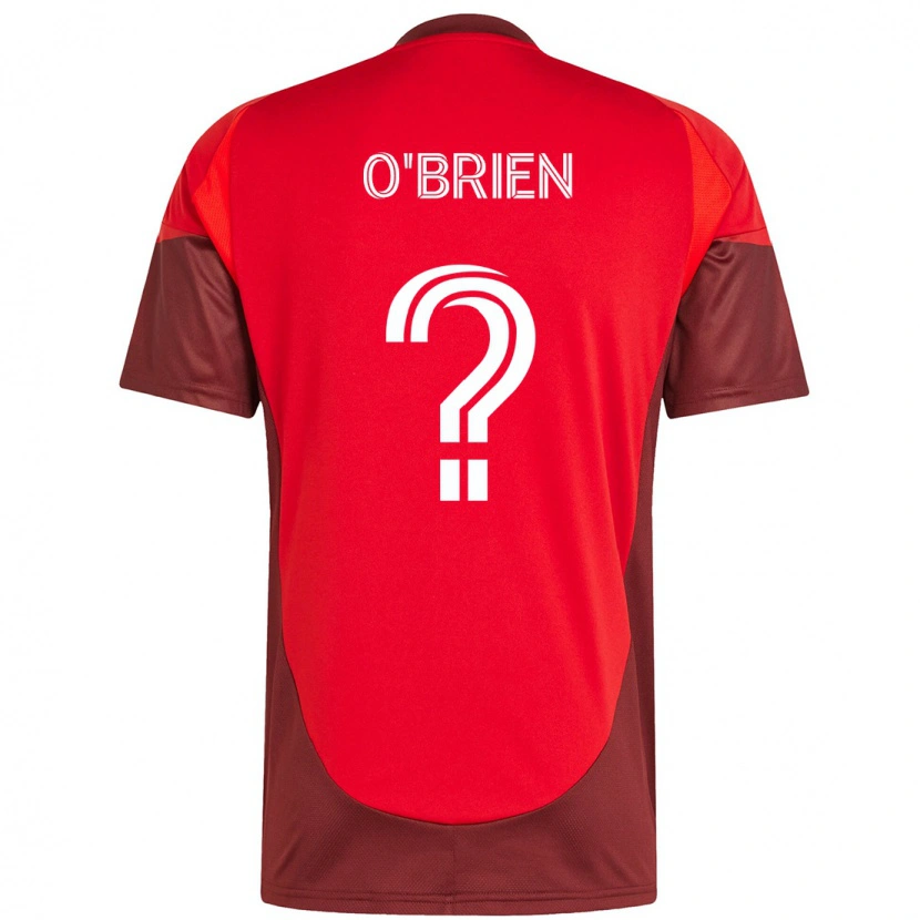 Danxen Pánské Alexander O'brien #0 Bílá Červená Domů Hráčské Dresy 2025/26 Dres