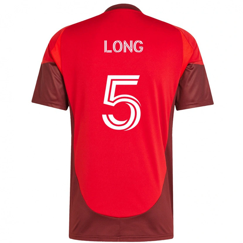 Danxen Pánské Kevin Long #5 Bílá Červená Domů Hráčské Dresy 2025/26 Dres