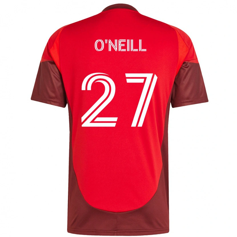 Danxen Pánské Shane O'neill #27 Bílá Červená Domů Hráčské Dresy 2025/26 Dres