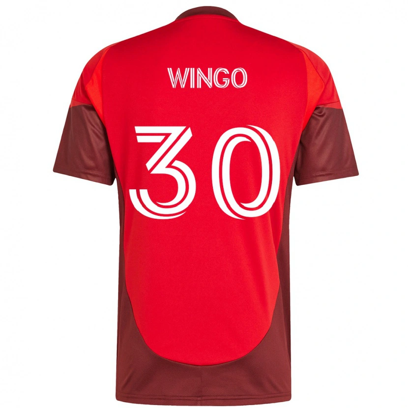 Danxen Pánské Henry Wingo #30 Bílá Červená Domů Hráčské Dresy 2025/26 Dres