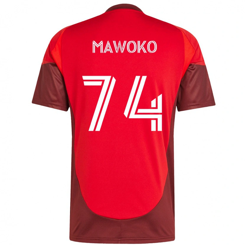 Danxen Pánské Kundai Mawoko #74 Bílá Červená Domů Hráčské Dresy 2025/26 Dres