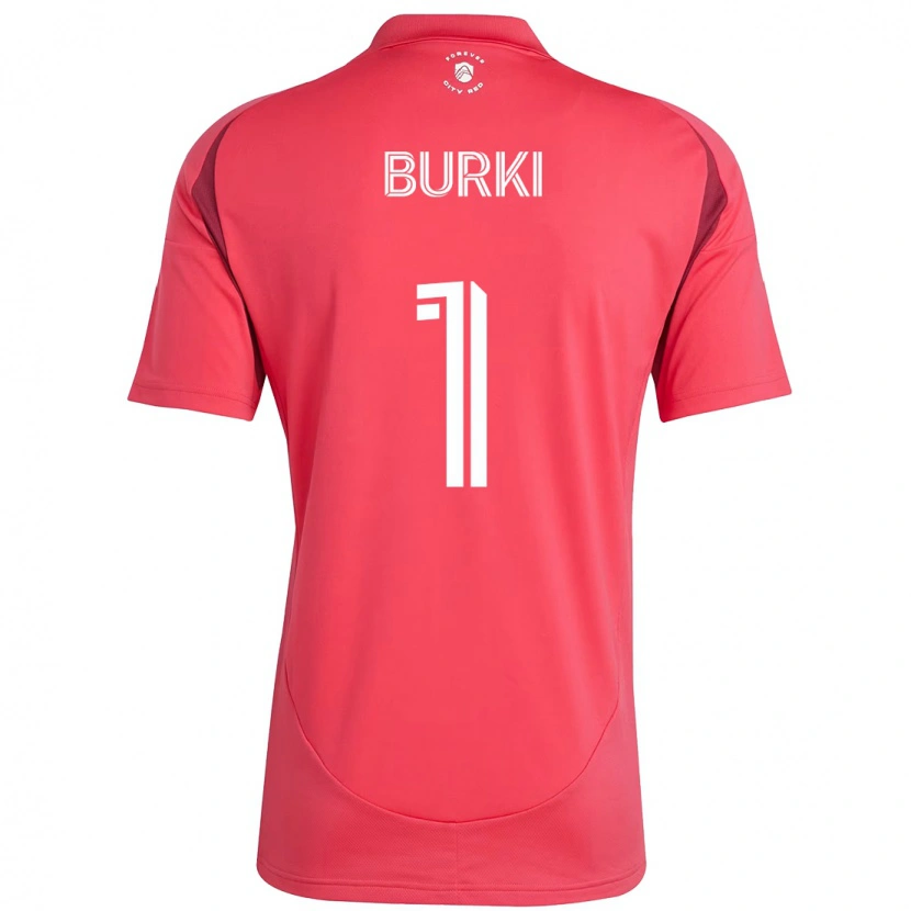 Danxen Pánské Roman Bürki #1 Bílá Purpurová Domů Hráčské Dresy 2025/26 Dres