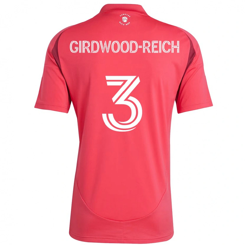 Danxen Pánské Jake Girdwood-Reich #3 Bílá Purpurová Domů Hráčské Dresy 2025/26 Dres