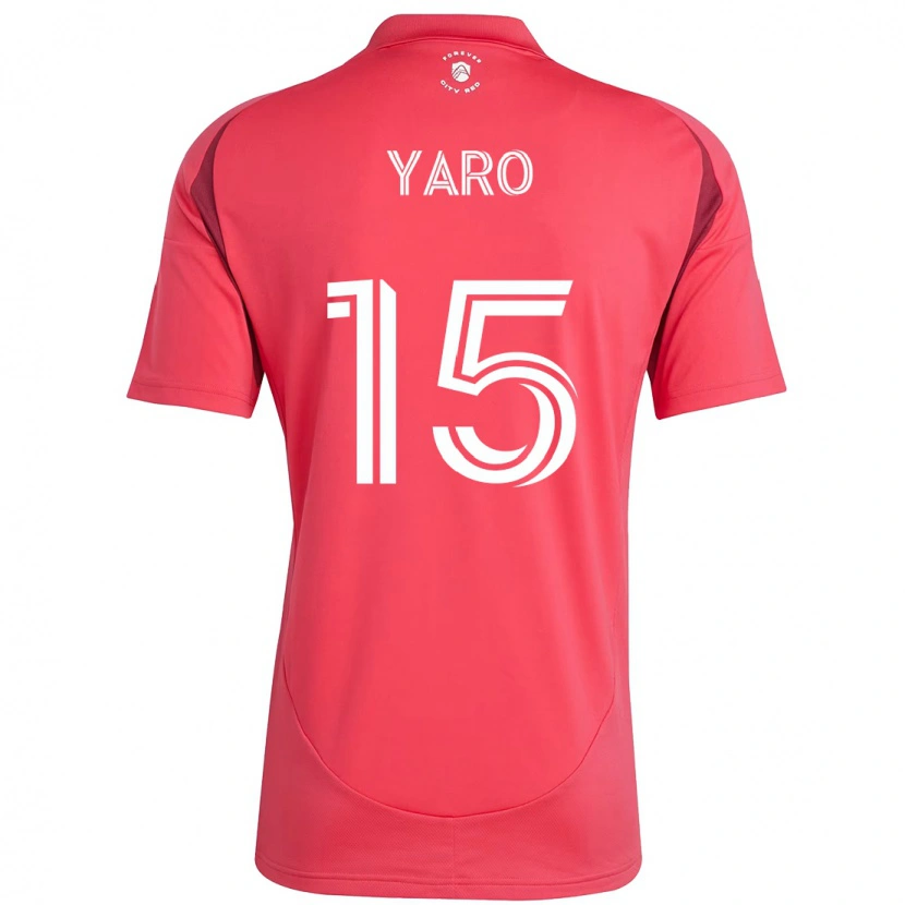 Danxen Pánské Joshua Yaro #15 Bílá Purpurová Domů Hráčské Dresy 2025/26 Dres