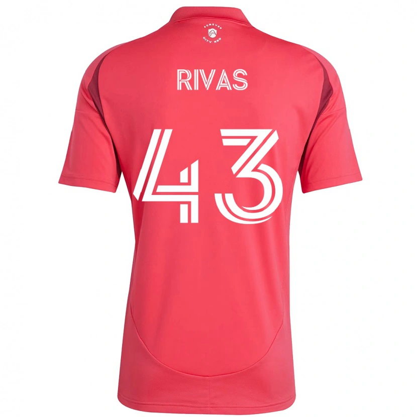 Danxen Pánské Sergio Rivas #43 Bílá Purpurová Domů Hráčské Dresy 2025/26 Dres