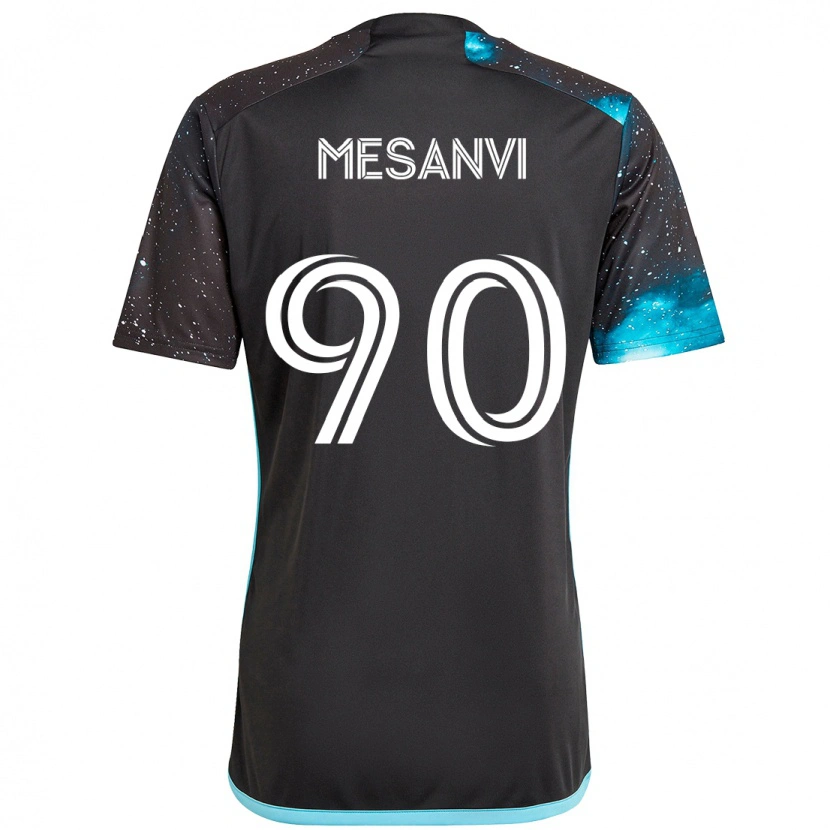 Danxen Pánské Loïc Mesanvi #90 Nebesky Modrá Domů Hráčské Dresy 2025/26 Dres