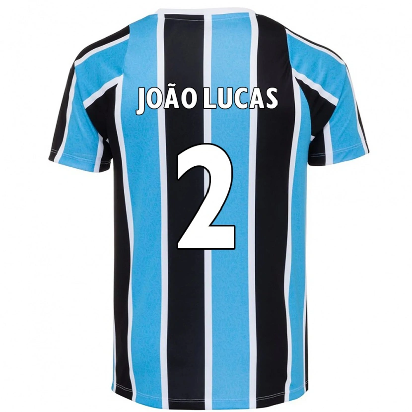 Danxen Pánské João Lucas #2 Bílá Modrá Domů Hráčské Dresy 2025/26 Dres