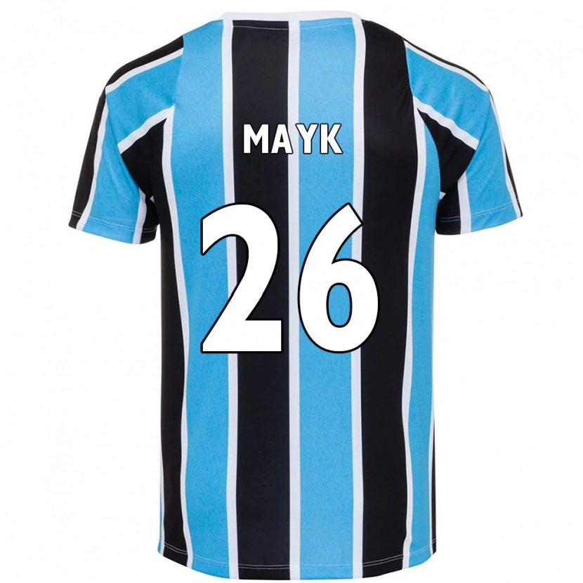 Danxen Pánské Mayk #26 Bílá Modrá Domů Hráčské Dresy 2025/26 Dres