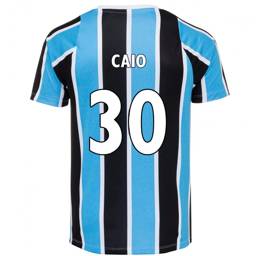 Danxen Pánské Rodrigo Caio #30 Bílá Modrá Domů Hráčské Dresy 2025/26 Dres