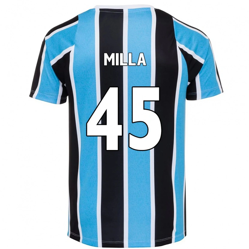 Danxen Pánské Lucas Milla #45 Bílá Modrá Domů Hráčské Dresy 2025/26 Dres