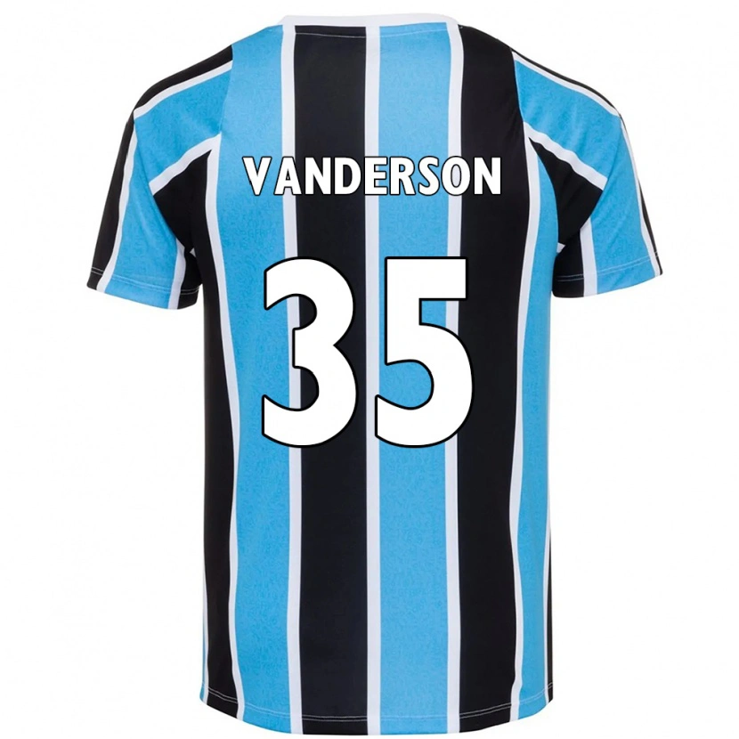 Danxen Pánské Vanderson #35 Bílá Modrá Domů Hráčské Dresy 2025/26 Dres