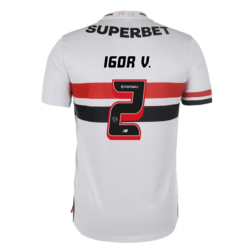 Danxen Pánské Igor Vinícius #2 Černá Červená Domů Hráčské Dresy 2025/26 Dres