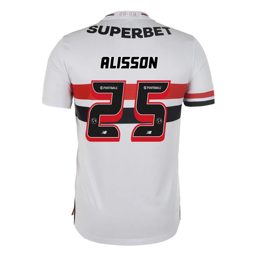 Danxen Pánské Alisson #25 Černá Červená Domů Hráčské Dresy 2025/26 Dres
