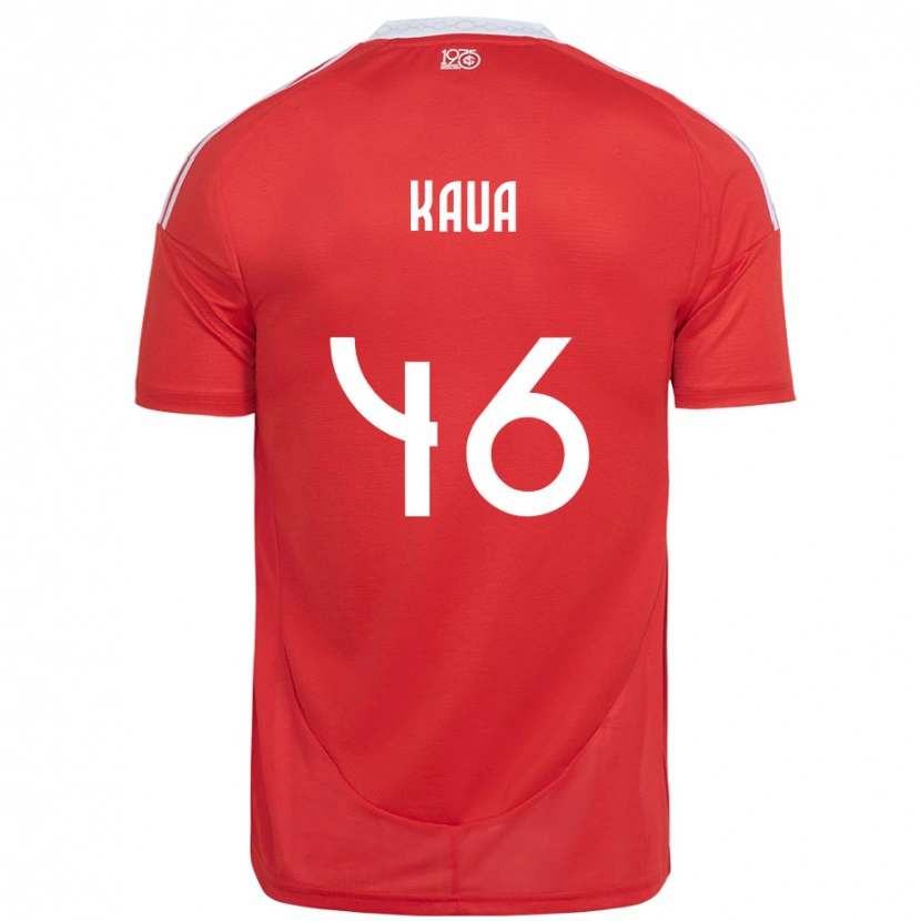 Danxen Pánské Pedro Kauã #46 Bílá Červená Domů Hráčské Dresy 2025/26 Dres