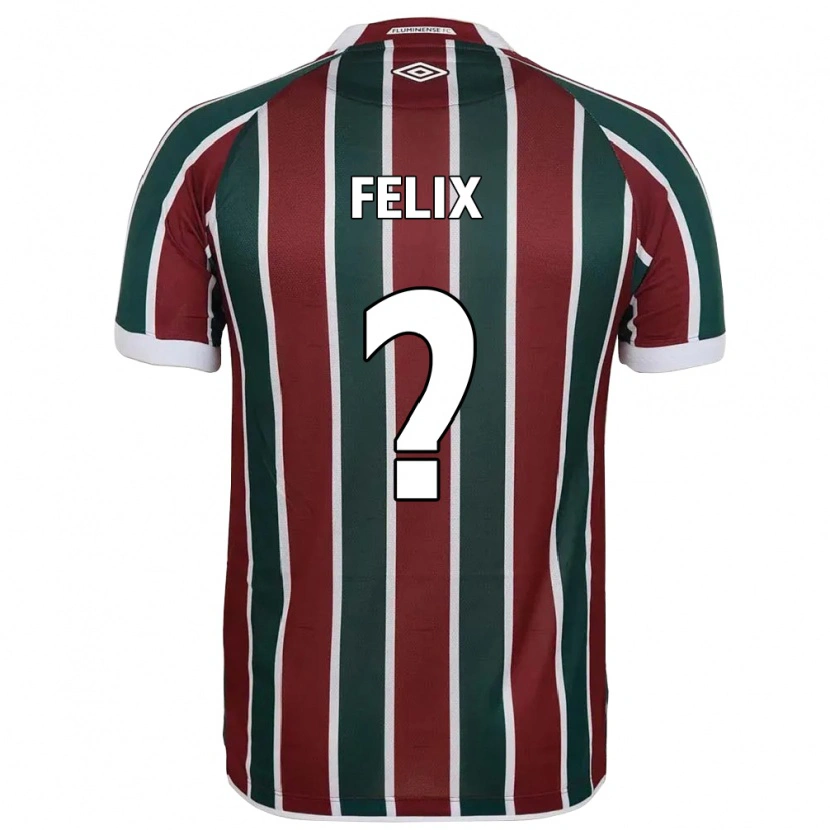 Danxen Pánské Gustavo Felix #0 Bílá Zelená Vínová Domů Hráčské Dresy 2025/26 Dres